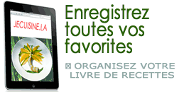 Inscrivez-vous & organisez vos recettes