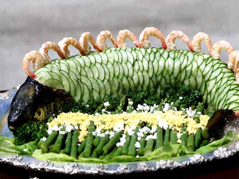 inedite recette de saumon a la nage